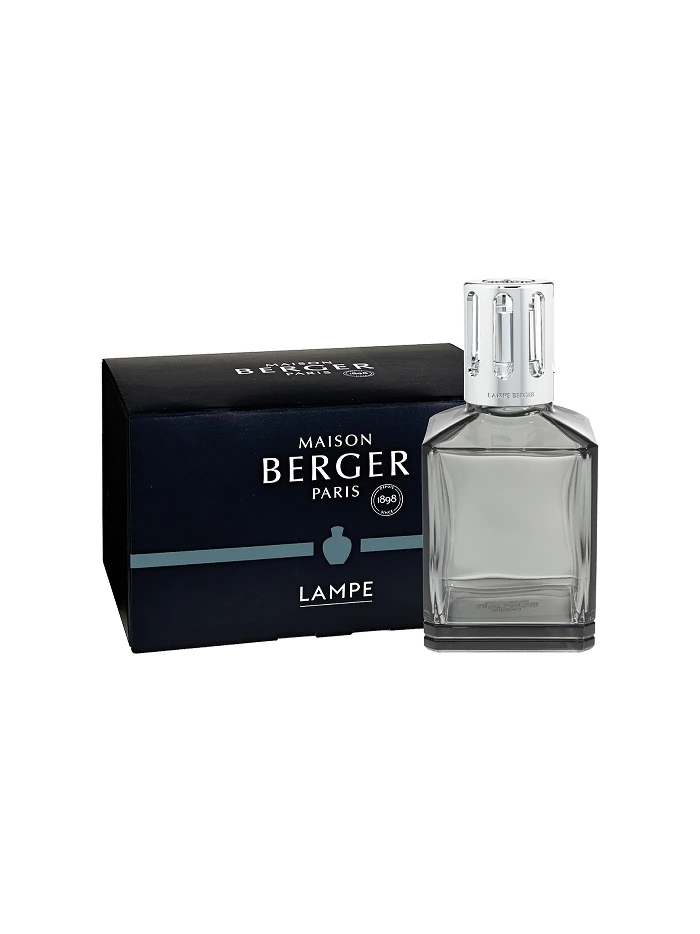 MAISON BERGER PARIS | Lampe Berger Flacon Carrée Grise | 
